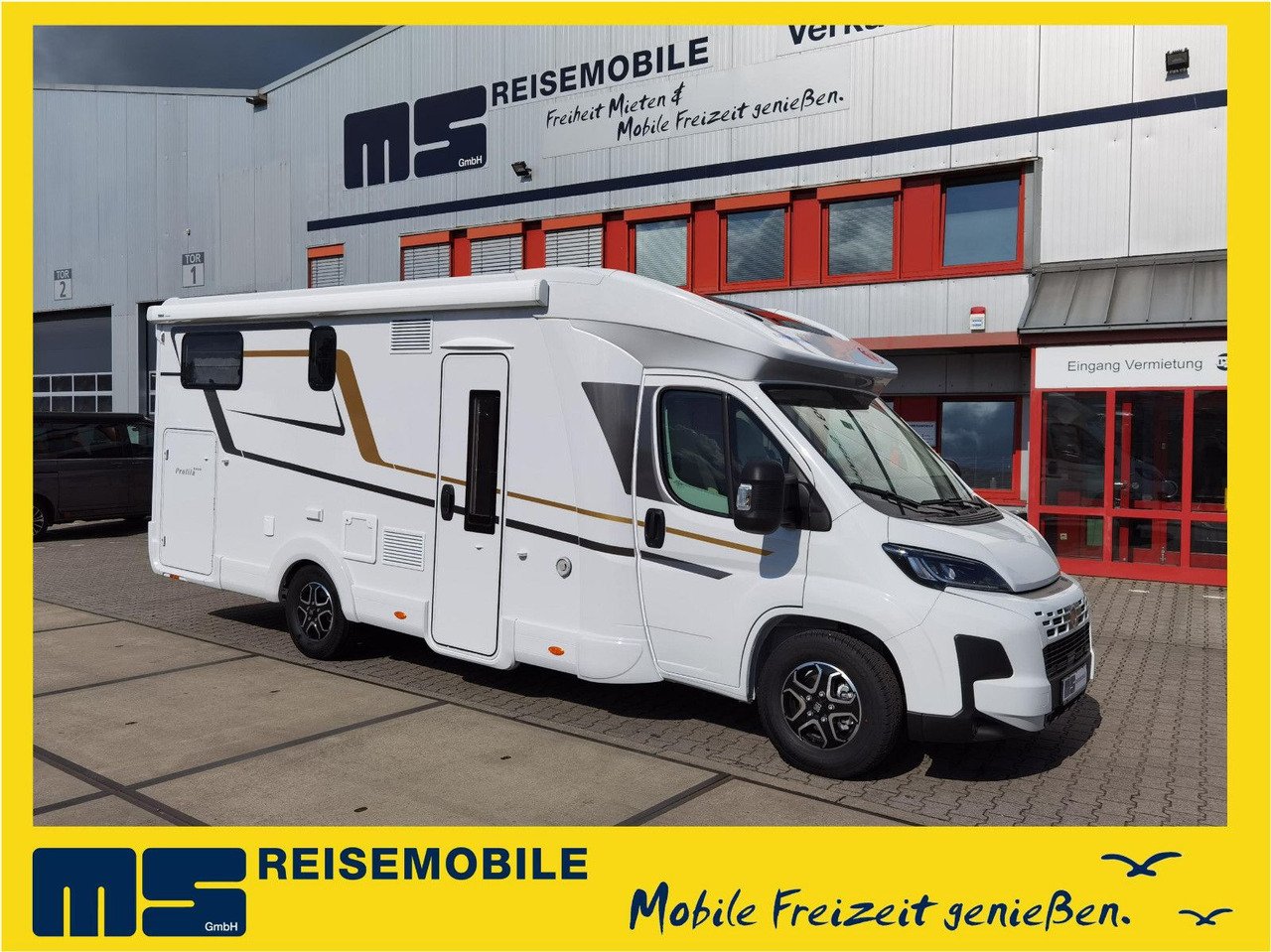 Eura Mobil PROFILA T 720 EB /-2026-/ EINZELBETTEN & RAUMBAD - Poolintegreeritud matkaauto: pilt 1 Eura Mobil PROFILA T 720 EB /-2026-/ EINZELBETTEN & RAUMBAD - Poolintegreeritud matkaauto: pilt 1