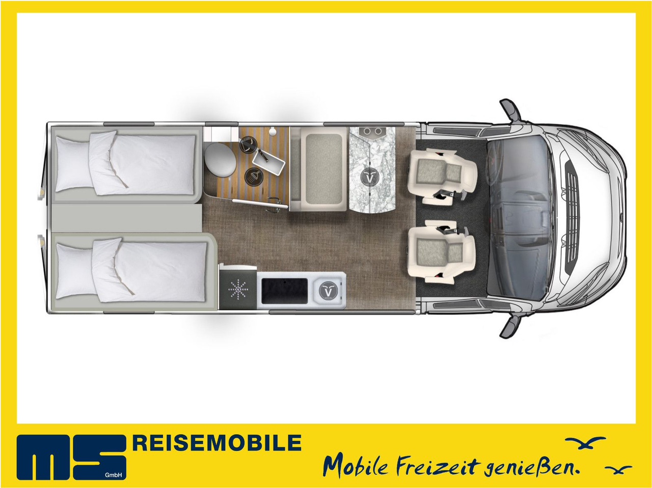 Eura Mobil VAN 635 EB - MODELL 2026 - 140PS / 8G.AUTOMATIK - Campervan: pilt 1 Eura Mobil VAN 635 EB - MODELL 2026 - 140PS / 8G.AUTOMATIK - Campervan: pilt 1