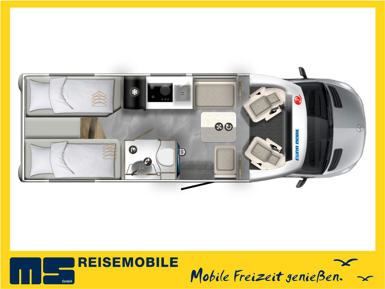 Eura Mobil XTURA 686 EF / -2025- / 4x4 / TOP - AUSSTATTUNG - Poolintegreeritud matkaauto: pilt 2 Eura Mobil XTURA 686 EF / -2025- / 4x4 / TOP - AUSSTATTUNG - Poolintegreeritud matkaauto: pilt 2