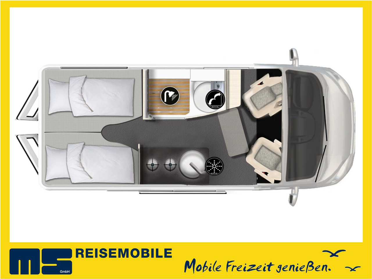 Karmann DEXTER 570 /170PS-4x4 /SOLAR/ AHK / EINZELBETTEN - Campervan: pilt 2 Karmann DEXTER 570 /170PS-4x4 /SOLAR/ AHK / EINZELBETTEN - Campervan: pilt 2