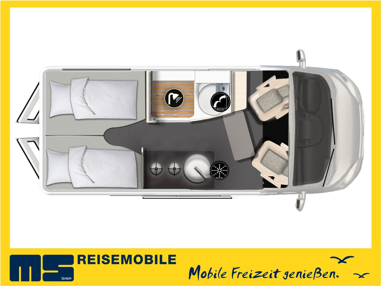 Karmann DEXTER 570 / 170PS-4x4 /SOLAR/ AHK/ EINZELBETTEN - Campervan: pilt 2 Karmann DEXTER 570 / 170PS-4x4 /SOLAR/ AHK/ EINZELBETTEN - Campervan: pilt 2