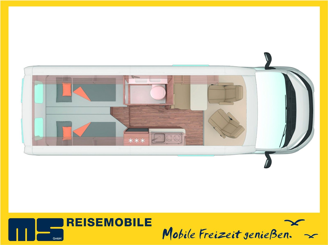 Weinsberg CARABUS GREY 630 ME-EDITION FIRE / MODELL 2026 - Campervan: pilt 2 Weinsberg CARABUS GREY 630 ME-EDITION FIRE / MODELL 2026 - Campervan: pilt 2