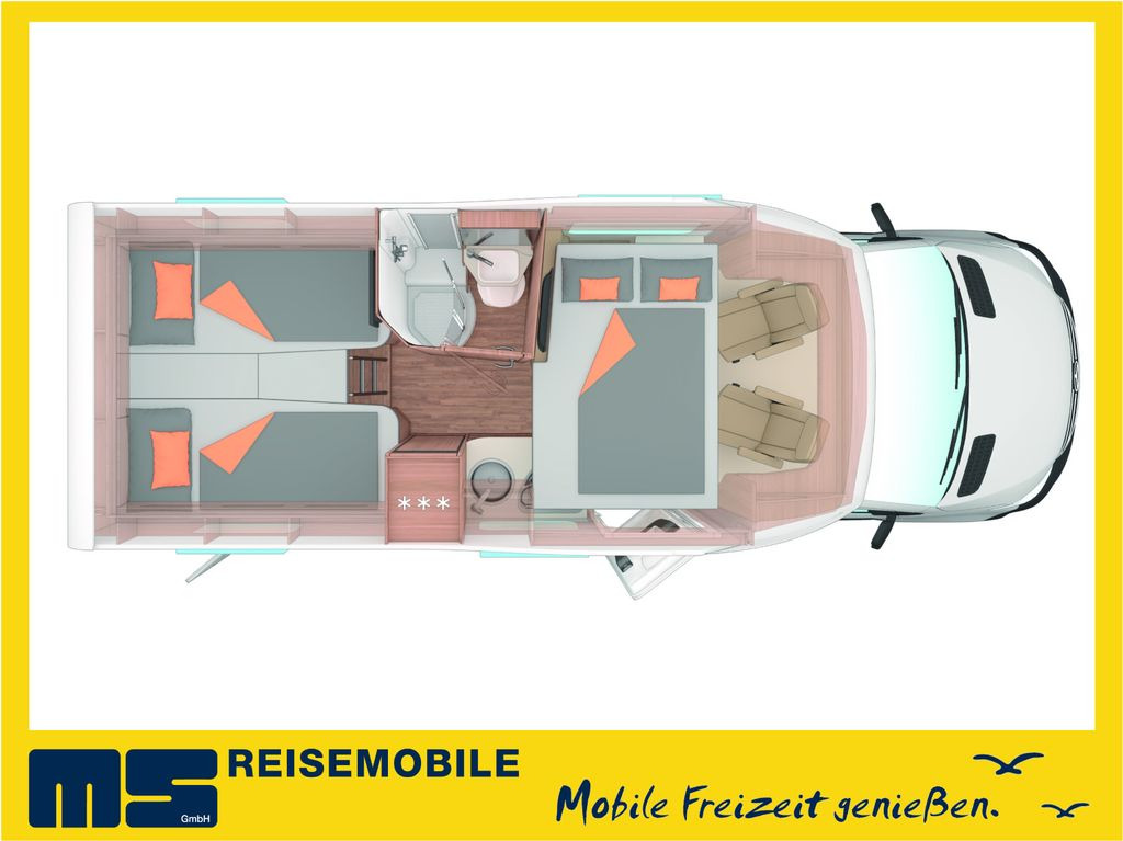 Weinsberg CARACOMPACT SUITE 640 MEG PEPPER / - MODELL 2025 - Poolintegreeritud matkaauto: pilt 2 Weinsberg CARACOMPACT SUITE 640 MEG PEPPER / - MODELL 2025 - Poolintegreeritud matkaauto: pilt 2