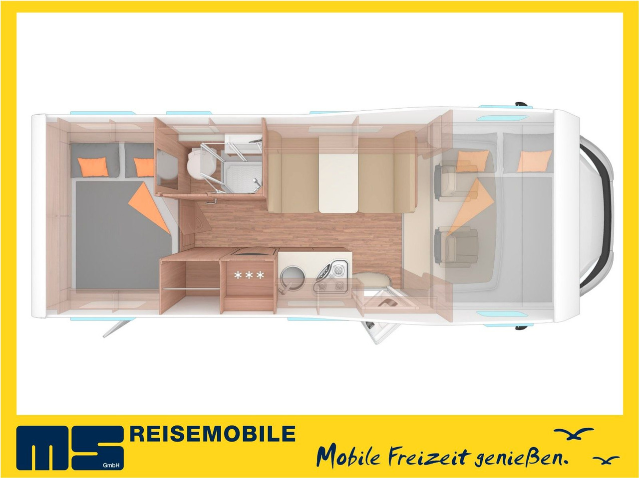 Weinsberg CARAHOME 650 DG / 140 PS / TOP - AUSSTATTUNG - Alkooven: pilt 2 Weinsberg CARAHOME 650 DG / 140 PS / TOP - AUSSTATTUNG - Alkooven: pilt 2