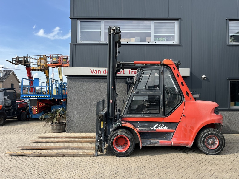 Linde H80D/900-03 duplo/sideshift/vorkversteller DEUTZ DIESEL - Diiseltõstuk: pilt 1 Linde H80D/900-03 duplo/sideshift/vorkversteller DEUTZ DIESEL - Diiseltõstuk: pilt 1