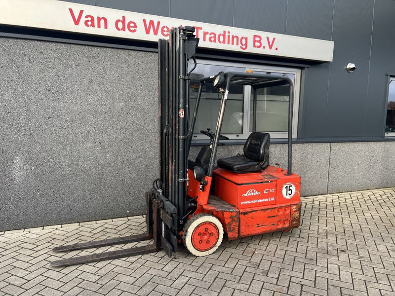 Linde e14 Heftruck Linde E14 Triplo 550 Freelift/Sideshift elektrisch - Elektritõstuk: pilt 3 Linde e14 Heftruck Linde E14 Triplo 550 Freelift/Sideshift elektrisch - Elektritõstuk: pilt 3
