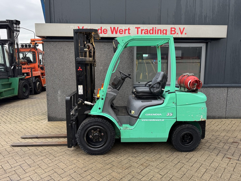 Mitsubishi FG35N Triplo 475 Freelift / Sideshift LPG 2010 - Gaasitõstuk: pilt 1 Mitsubishi FG35N Triplo 475 Freelift / Sideshift LPG 2010 - Gaasitõstuk: pilt 1