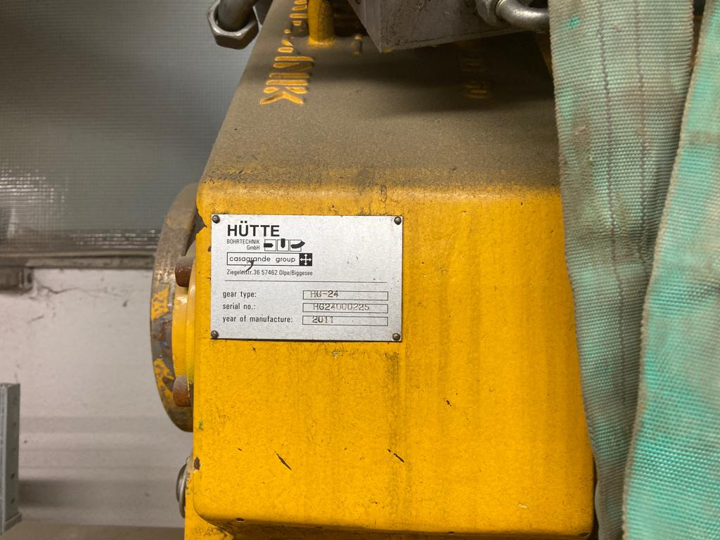 Hütte HG 24 rotary head - Puurimisplatvorm: pilt 3 Hütte HG 24 rotary head - Puurimisplatvorm: pilt 3