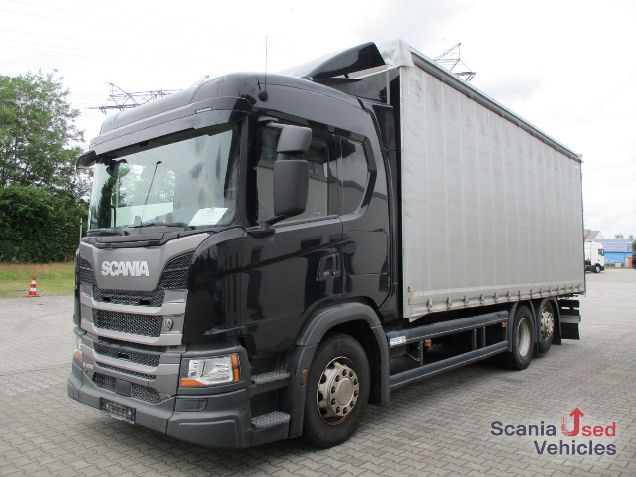 SCANIA G 450 B6x2*4NA Lenk-/ Liftachse - Tent veoauto: pilt 1 SCANIA G 450 B6x2*4NA Lenk-/ Liftachse - Tent veoauto: pilt 1