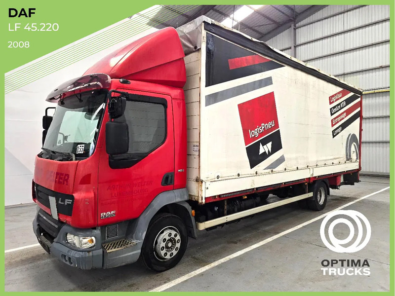 DAF LF 45 220 / EURO 5 / AIRCO / MANUEL / DHOLLANDIA 2000kg - Tent veoauto: pilt 1 DAF LF 45 220 / EURO 5 / AIRCO / MANUEL / DHOLLANDIA 2000kg - Tent veoauto: pilt 1