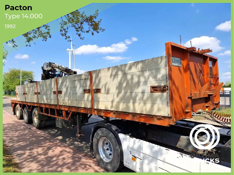 Pacton 3 AS ZONDER KRAAN / SANS GRUE - Platvorm/ Madelpoolhaagis: pilt 1 Pacton 3 AS ZONDER KRAAN / SANS GRUE - Platvorm/ Madelpoolhaagis: pilt 1