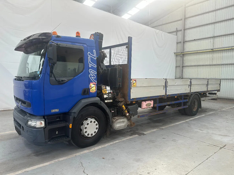 Renault Premium 270 KRAAN PM 10 - Kraanaga veoauto: pilt 1 Renault Premium 270 KRAAN PM 10 - Kraanaga veoauto: pilt 1