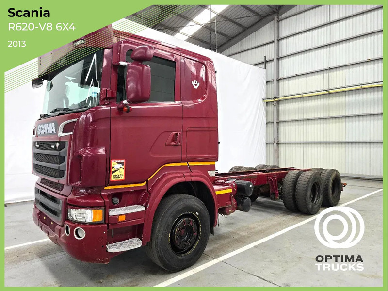 Scania R620-V8 6x4 / RETARDER / AIRCO / EURO 5 - Kabiinišassiiga veoauto: pilt 1 Scania R620-V8 6x4 / RETARDER / AIRCO / EURO 5 - Kabiinišassiiga veoauto: pilt 1