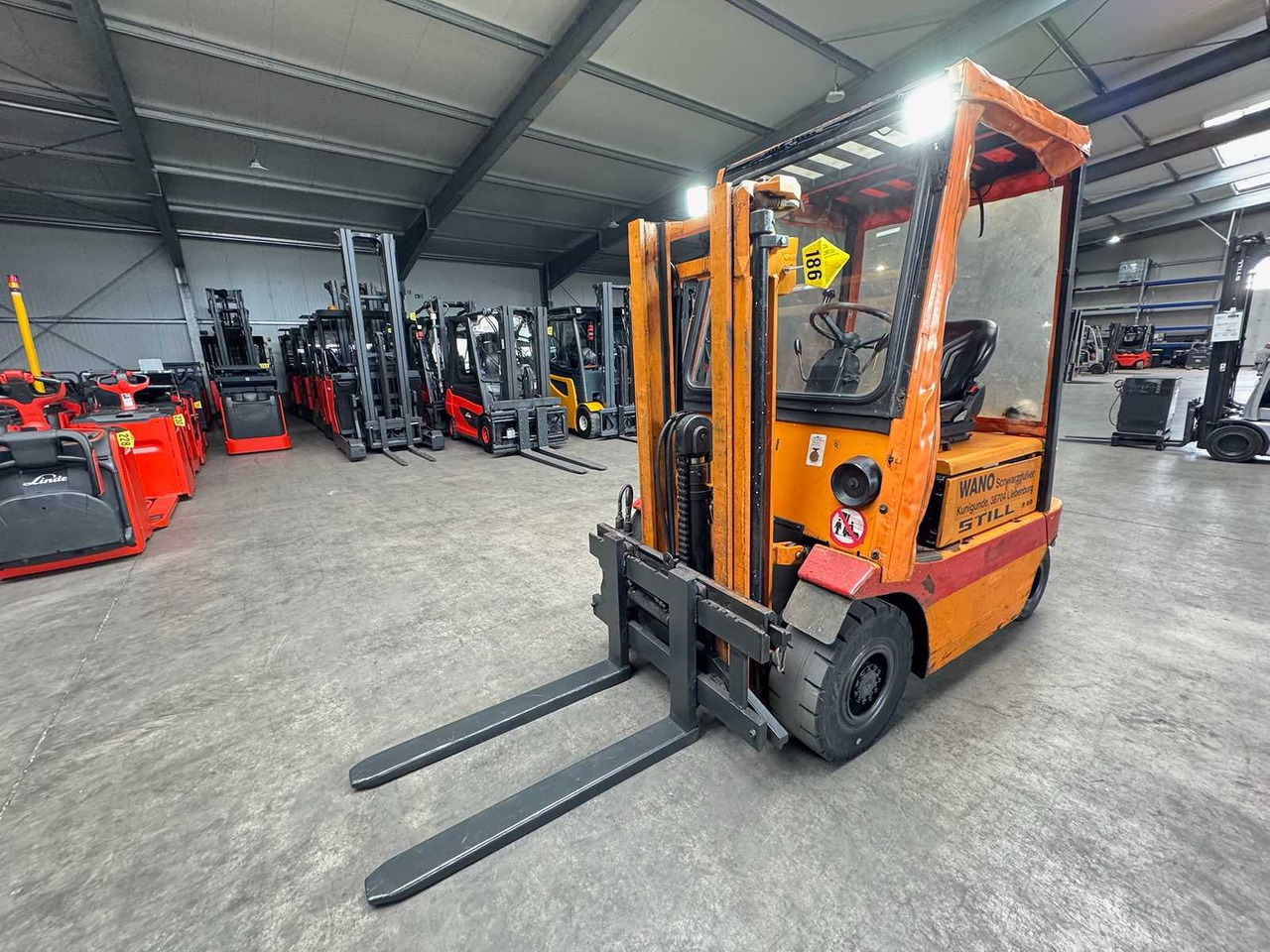 06/2011 1987 STILL EFG2 2,000KG FREE LIFT DUPLEX 3RD + 4TH VALVE ELECTRIC FORKLIFT - Kahveltõstuk: pilt 2 06/2011 1987 STILL EFG2 2,000KG FREE LIFT DUPLEX 3RD + 4TH VALVE ELECTRIC FORKLIFT - Kahveltõstuk: pilt 2