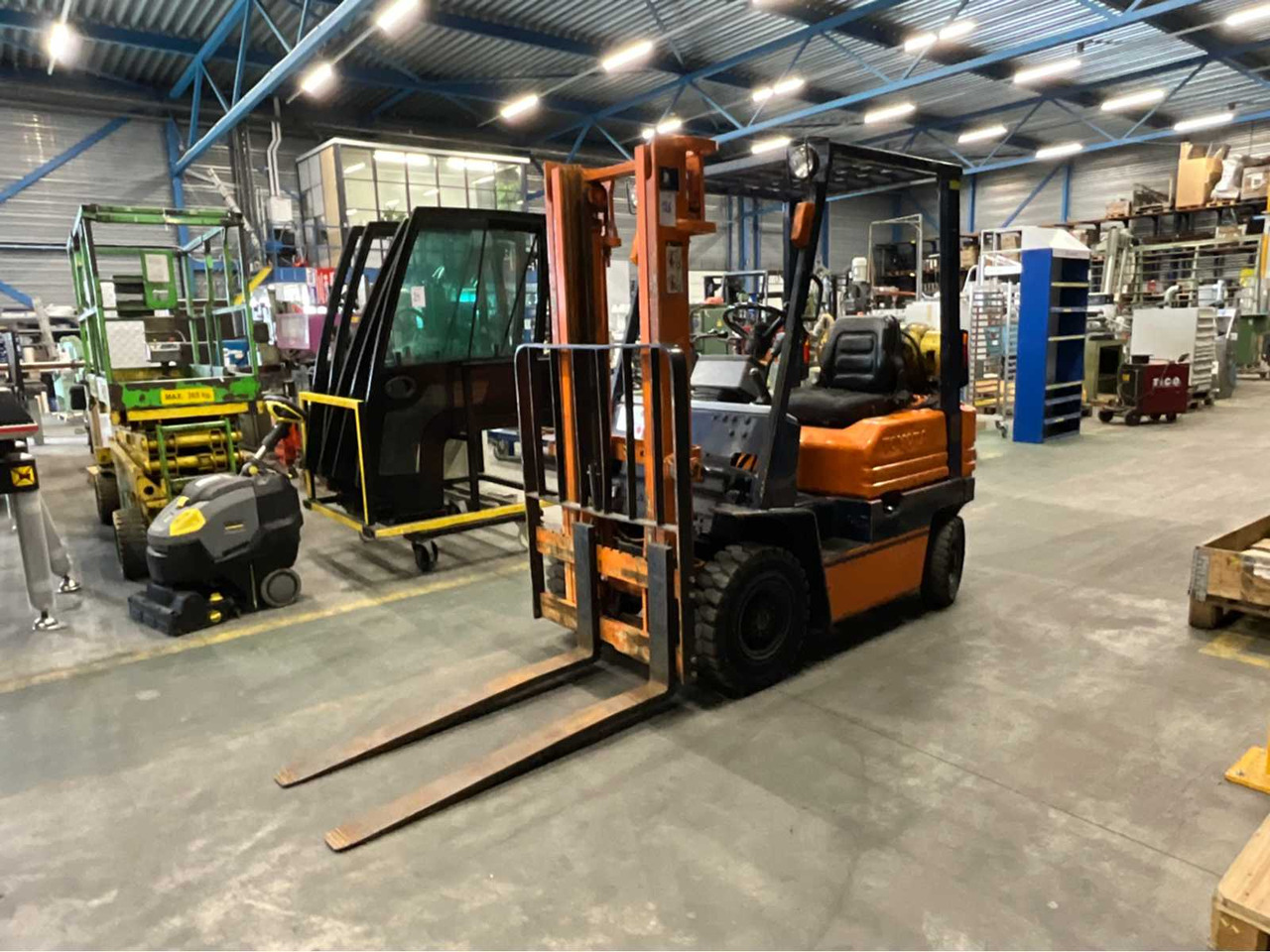 1991 TOYOTA 42 5FGF 14 FORKLIFT - Kahveltõstuk: pilt 2 1991 TOYOTA 42 5FGF 14 FORKLIFT - Kahveltõstuk: pilt 2