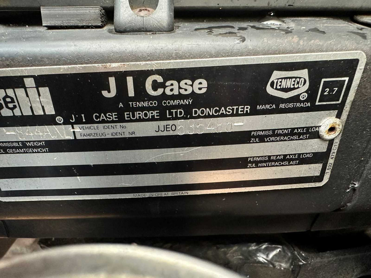 Traktor 1992 CASE INTERNATIONAL 845 844 XLA PLUS ALL-WHEEL DRIVE FARM TRACTOR: pilt 11 Traktor 1992 CASE INTERNATIONAL 845 844 XLA PLUS ALL-WHEEL DRIVE FARM TRACTOR: pilt 11