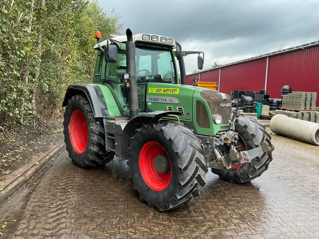 2009 FENDT 714 VARIO TMS ALL-WHEEL DRIVE AGRICULTURAL TRACTOR - Traktor: pilt 4 2009 FENDT 714 VARIO TMS ALL-WHEEL DRIVE AGRICULTURAL TRACTOR - Traktor: pilt 4
