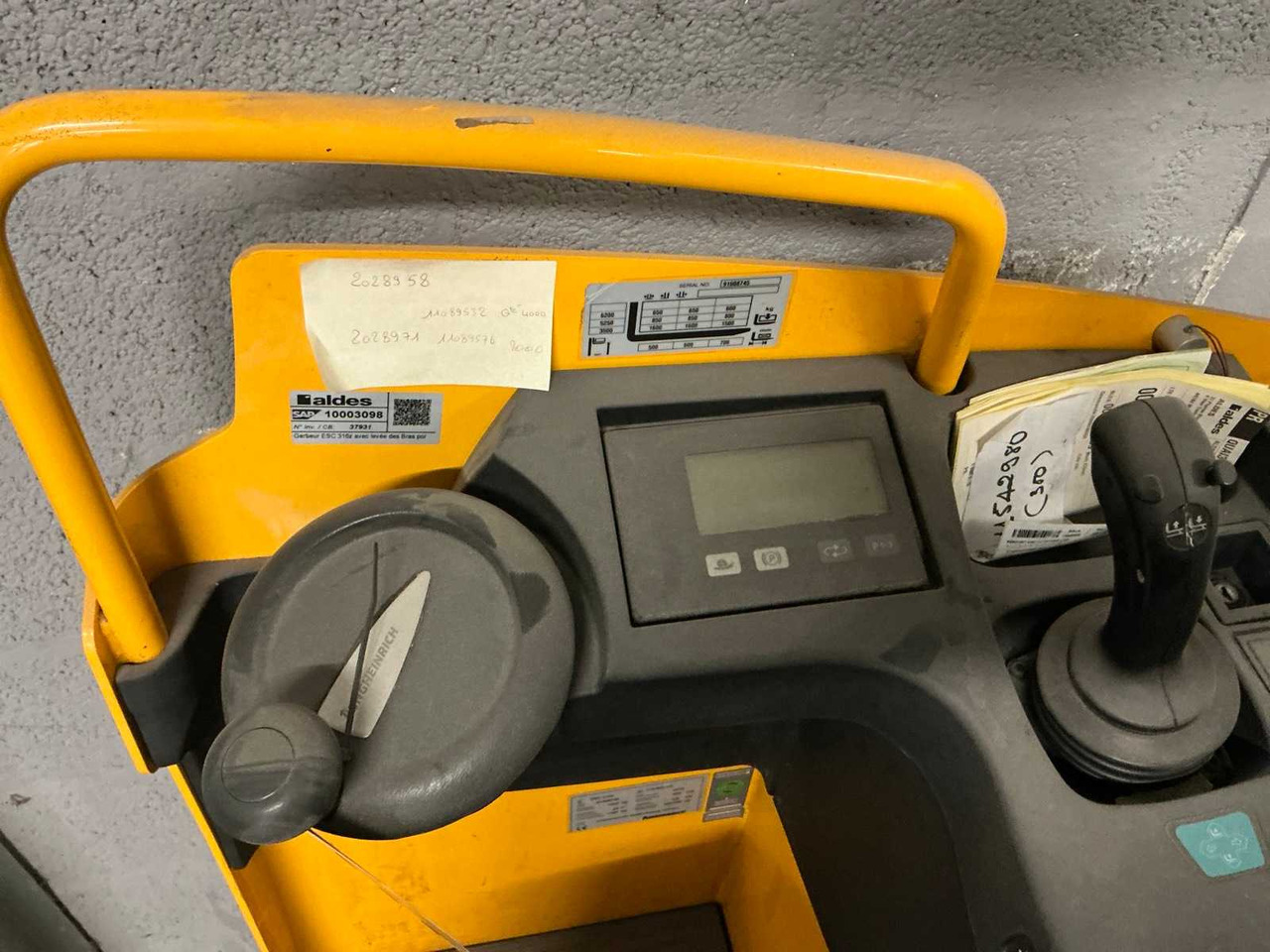 2016 JUNGHEINRICH ESC 316Z FORKLIFT - Kahveltõstuk: pilt 5 2016 JUNGHEINRICH ESC 316Z FORKLIFT - Kahveltõstuk: pilt 5