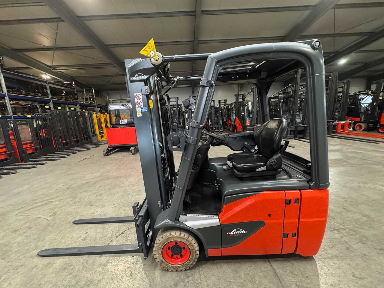 2018 SERVICE + UVV 12/2026 LINDE E14 DUPLEX FREE LIFT ELECTRIC FORKLIFT 3,561 HOURS - Kahveltõstuk: pilt 2 2018 SERVICE + UVV 12/2026 LINDE E14 DUPLEX FREE LIFT ELECTRIC FORKLIFT 3,561 HOURS - Kahveltõstuk: pilt 2