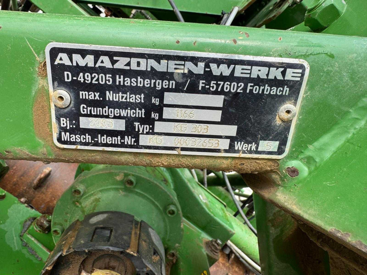 Täppiskülvimasin Amazone AD303 + KG303: pilt 11