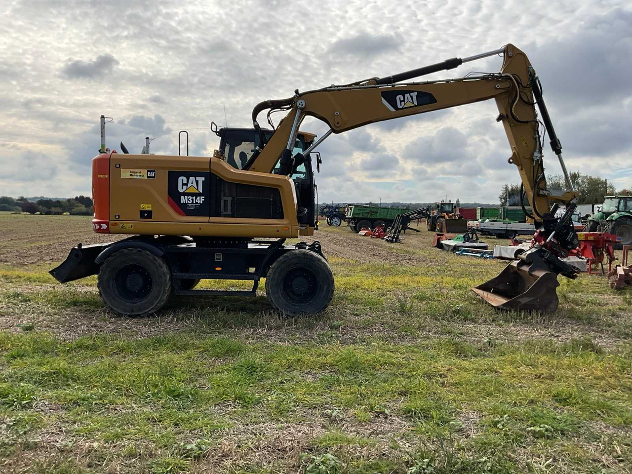 Caterpillar M314F - Ratastel ekskavaator: pilt 3 Caterpillar M314F - Ratastel ekskavaator: pilt 3