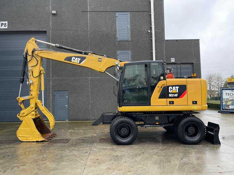 Caterpillar M314F - Ratastel ekskavaator: pilt 1 Caterpillar M314F - Ratastel ekskavaator: pilt 1