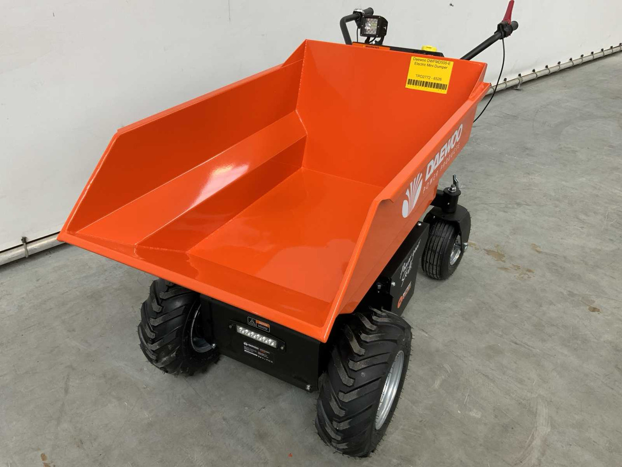 DAEWOO - 2025 - DWFMD500-E - ELECTRIC DUMPER - Mini kallur: pilt 5 DAEWOO - 2025 - DWFMD500-E - ELECTRIC DUMPER - Mini kallur: pilt 5