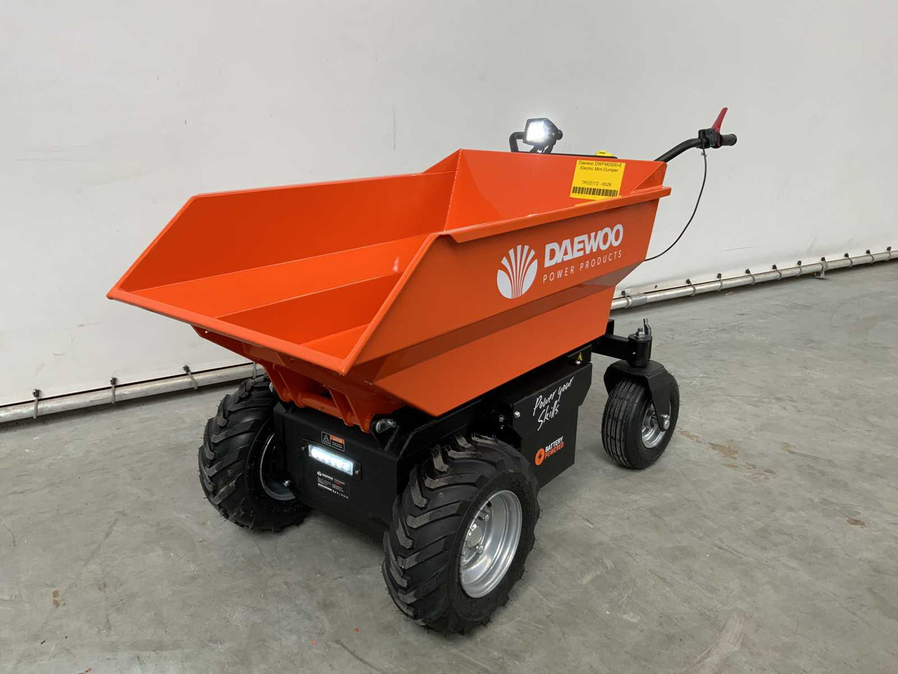 DAEWOO - 2025 - DWFMD500-E - ELECTRIC DUMPER - Mini kallur: pilt 2 DAEWOO - 2025 - DWFMD500-E - ELECTRIC DUMPER - Mini kallur: pilt 2