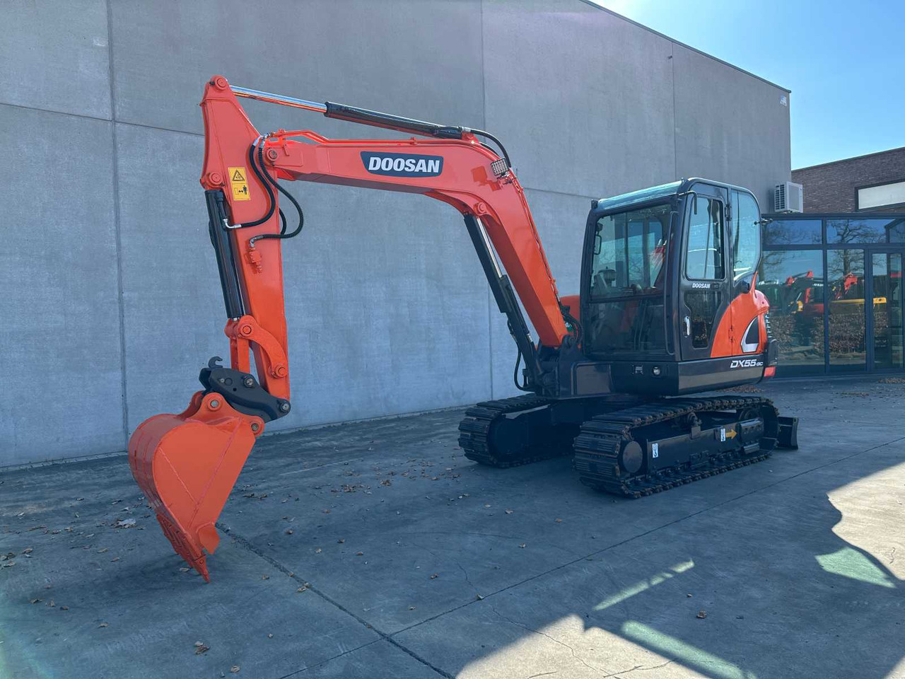 Doosan DX55-9C - Lintekskavaator: pilt 1 Doosan DX55-9C - Lintekskavaator: pilt 1