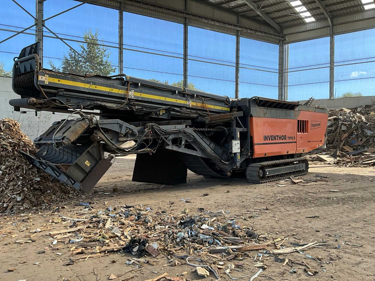 Doppstadt Inventhor type 9 slow speed Schröder line - Mobiilne purusti: pilt 2 Doppstadt Inventhor type 9 slow speed Schröder line - Mobiilne purusti: pilt 2