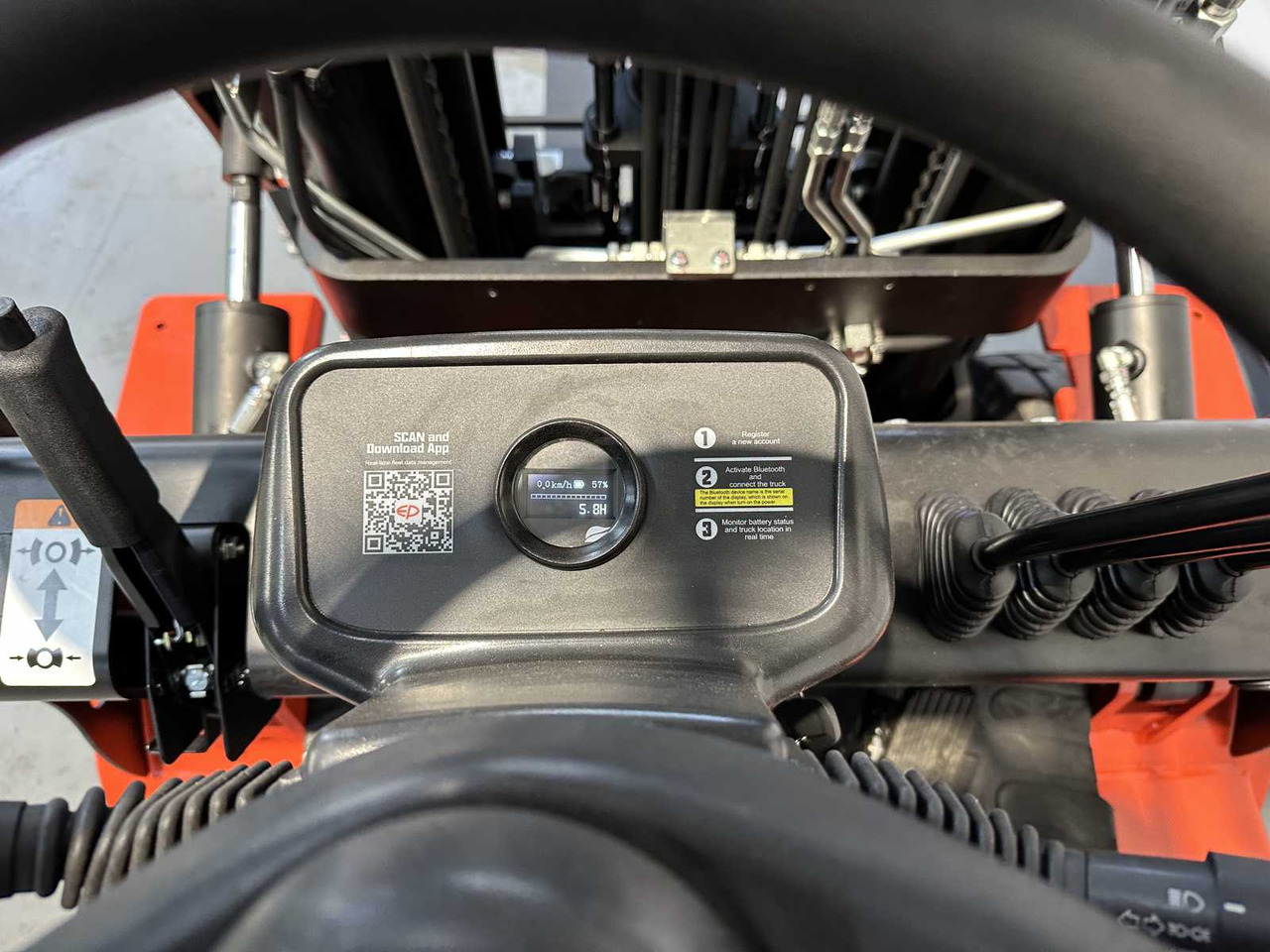 Kahveltõstuk EP - EFL 252 X - FORK POSITIONER, SIDESHIFT, TRIPLEX, FORKLIFT 2025: pilt 8