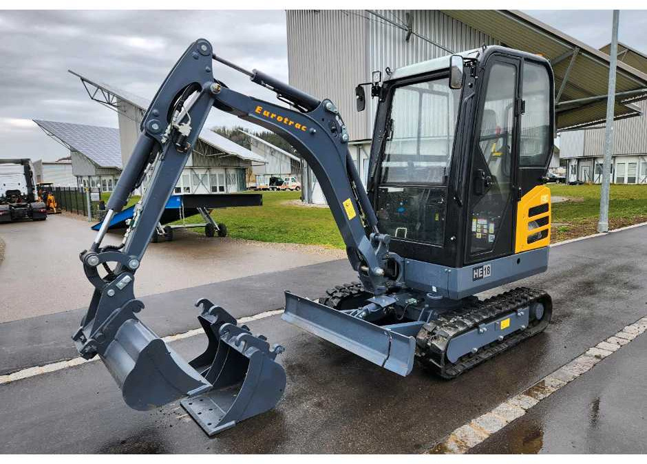 Eurotrac HE18 - Miniekskavaator: pilt 2 Eurotrac HE18 - Miniekskavaator: pilt 2