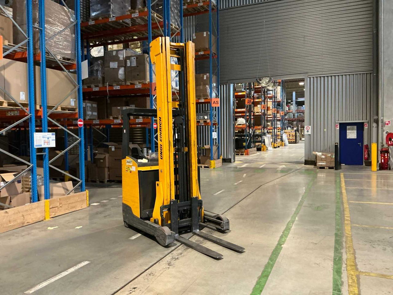 FORKLIFT TRUCK - JUNGHEINRICH - ETV 214 - 2012 - Kahveltõstuk: pilt 2 FORKLIFT TRUCK - JUNGHEINRICH - ETV 214 - 2012 - Kahveltõstuk: pilt 2