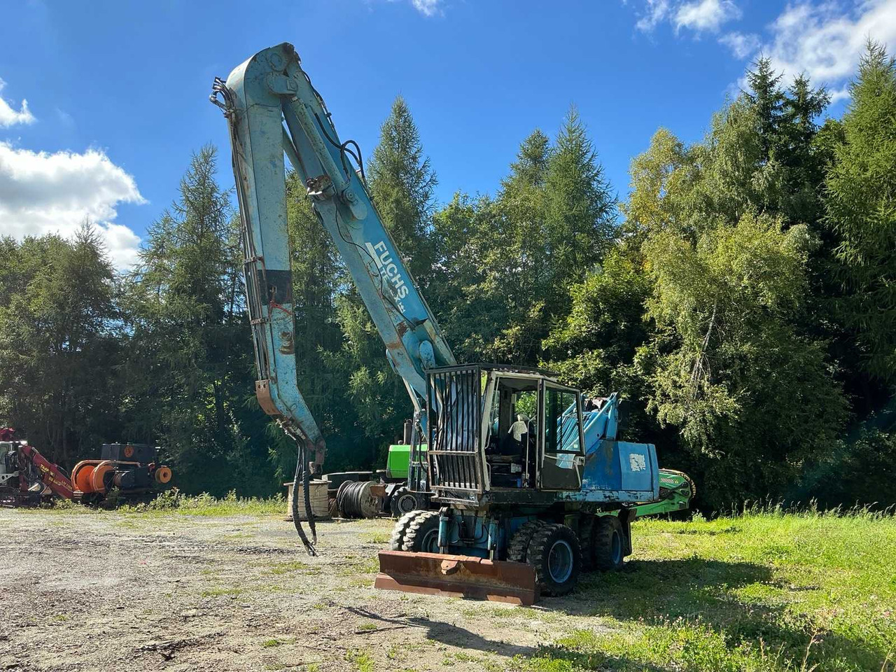 Fuchs Terex MHL340 - Ratastel ekskavaator: pilt 2 Fuchs Terex MHL340 - Ratastel ekskavaator: pilt 2