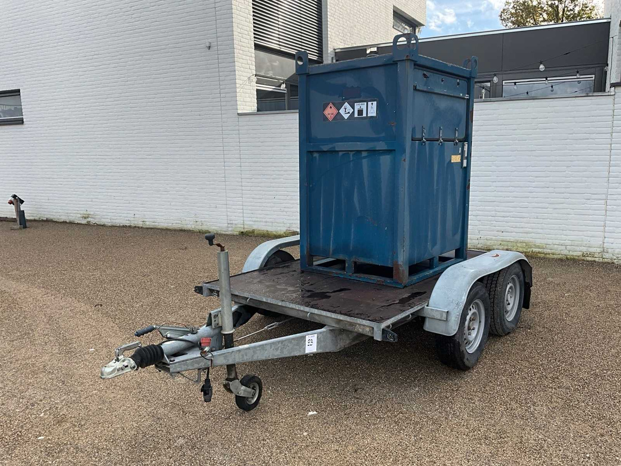 2001 HAPERT K1750 02 TRAILER WITH DIESEL TANK - Haagis: pilt 1 2001 HAPERT K1750 02 TRAILER WITH DIESEL TANK - Haagis: pilt 1