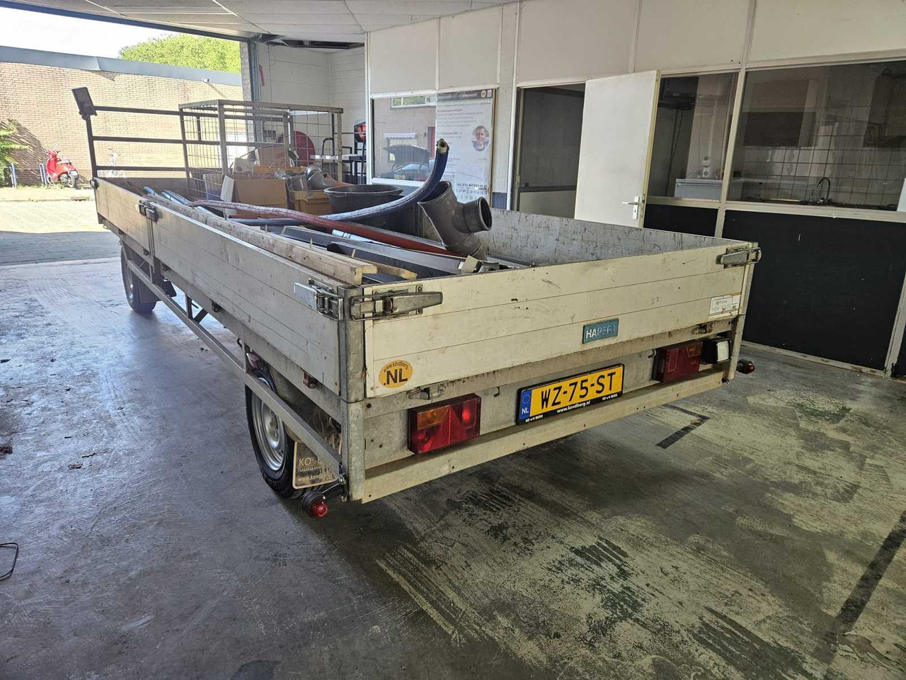 2001 HAPERT V2700 DRAWBAR TRAILER TRAILER - Haagis: pilt 3 2001 HAPERT V2700 DRAWBAR TRAILER TRAILER - Haagis: pilt 3