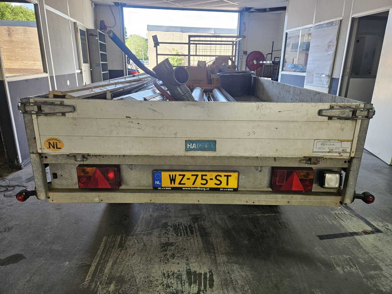 2001 HAPERT V2700 DRAWBAR TRAILER TRAILER - Haagis: pilt 5 2001 HAPERT V2700 DRAWBAR TRAILER TRAILER - Haagis: pilt 5