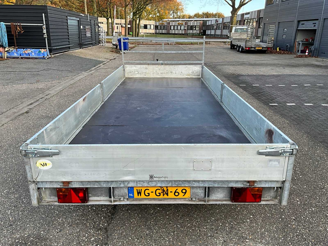 2002 HAPERT AL2000 PLATFORM TRAILER - Haagis: pilt 4 2002 HAPERT AL2000 PLATFORM TRAILER - Haagis: pilt 4