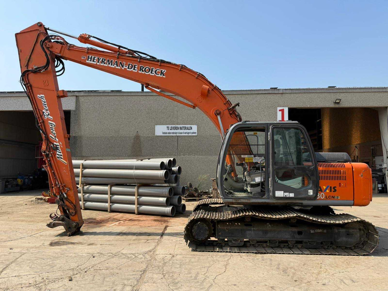 Hitachi Zaxis 130LCN-3 - Lintekskavaator: pilt 1 Hitachi Zaxis 130LCN-3 - Lintekskavaator: pilt 1