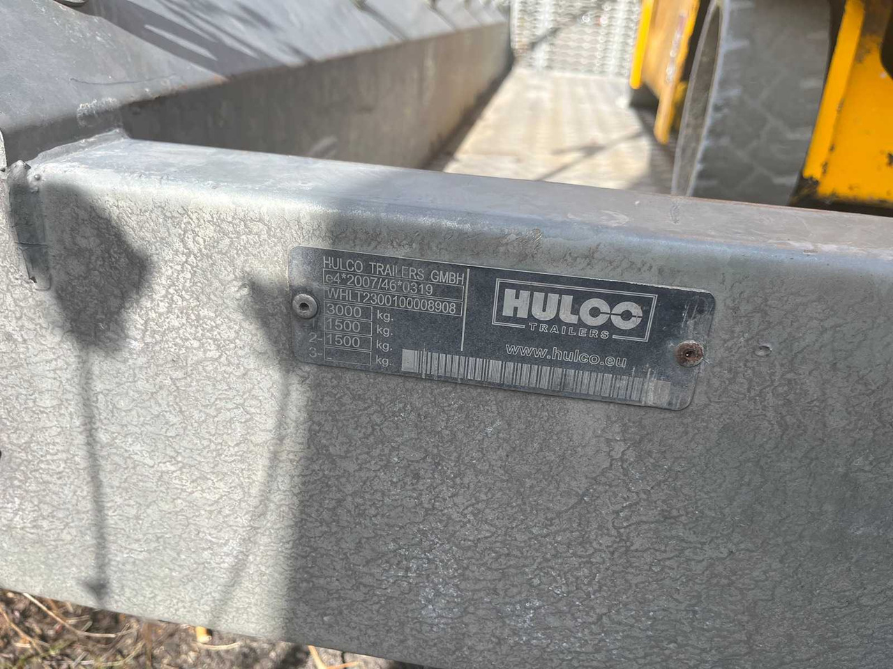 Hulco Terrax - Põllutöö järelhaagis: pilt 3 Hulco Terrax - Põllutöö järelhaagis: pilt 3