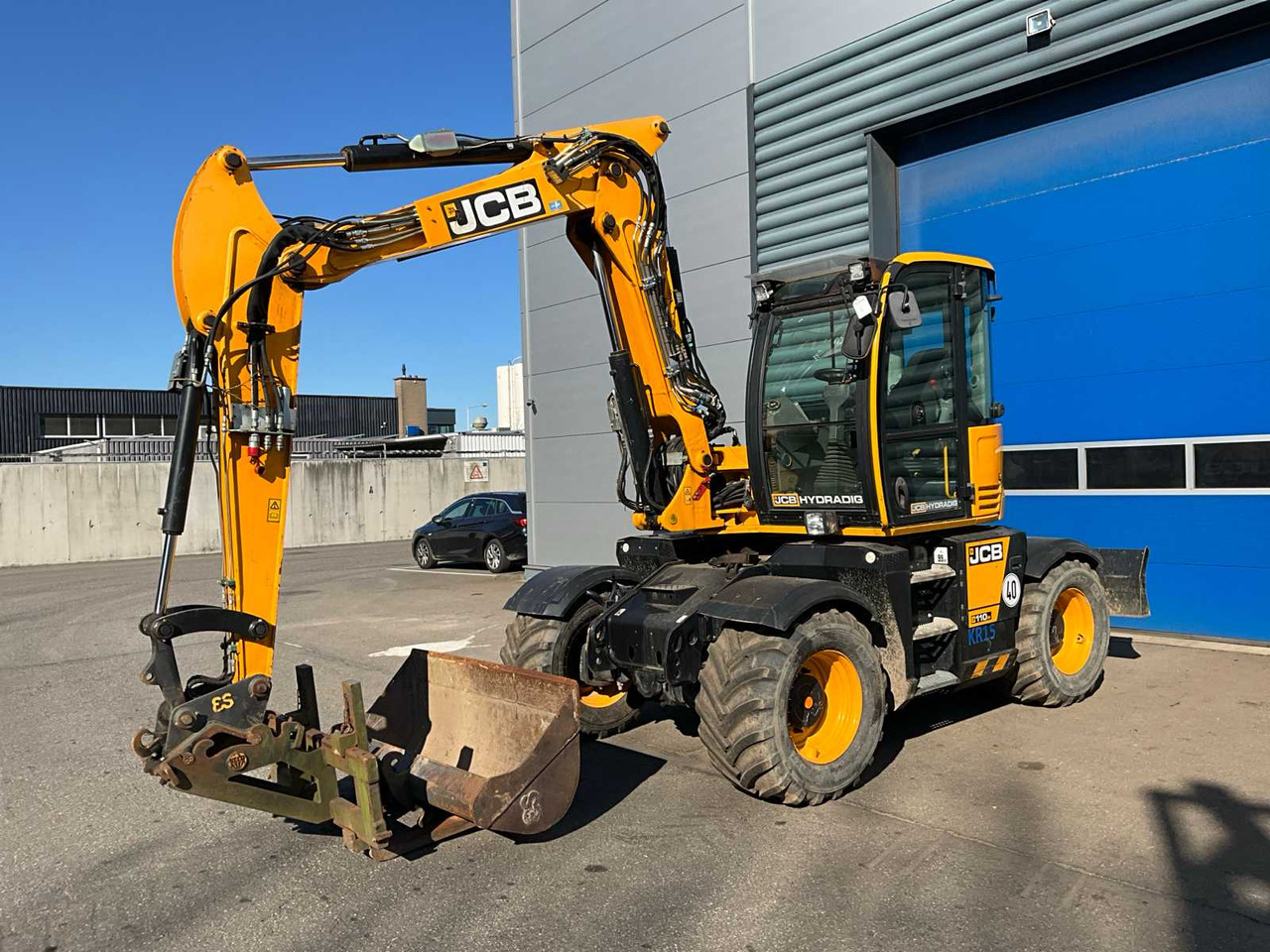 JCB HD110WTT4 - Ratastel ekskavaator: pilt 1 JCB HD110WTT4 - Ratastel ekskavaator: pilt 1