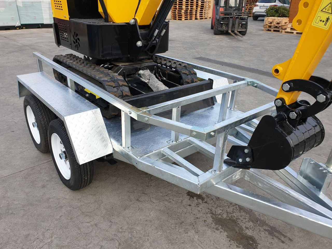 JPC TRAILER - Miniekskavaator: pilt 2 JPC TRAILER - Miniekskavaator: pilt 2