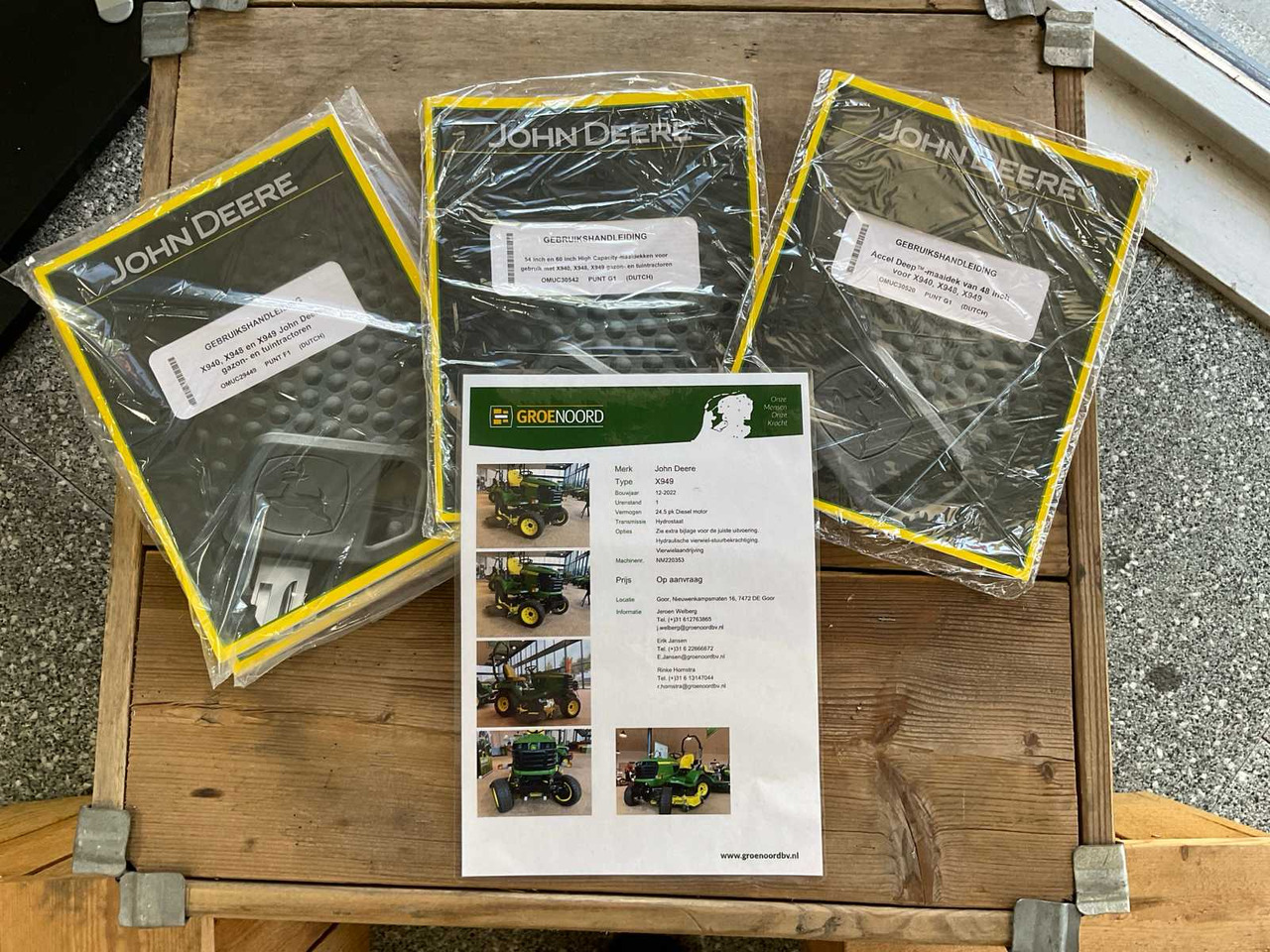 Muruniiduk John Deere X949 4x4 Wheel Steer: pilt 21