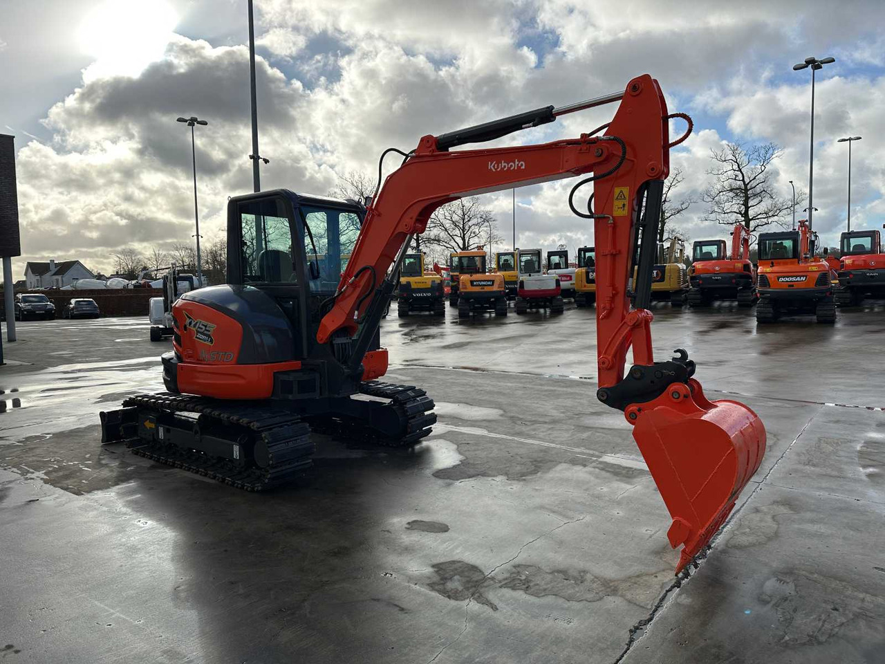 Kubota KX155-5 - Lintekskavaator: pilt 3 Kubota KX155-5 - Lintekskavaator: pilt 3