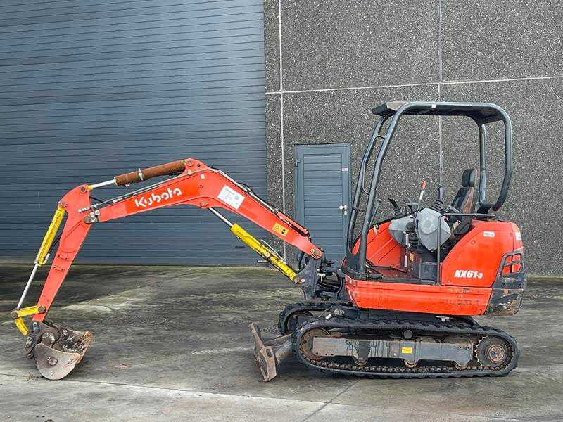 Kubota KX61-3 - Lintekskavaator: pilt 1 Kubota KX61-3 - Lintekskavaator: pilt 1