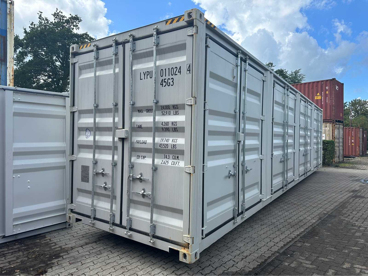 LYPU 40 ft High Cube - Merekonteiner: pilt 4 LYPU 40 ft High Cube - Merekonteiner: pilt 4