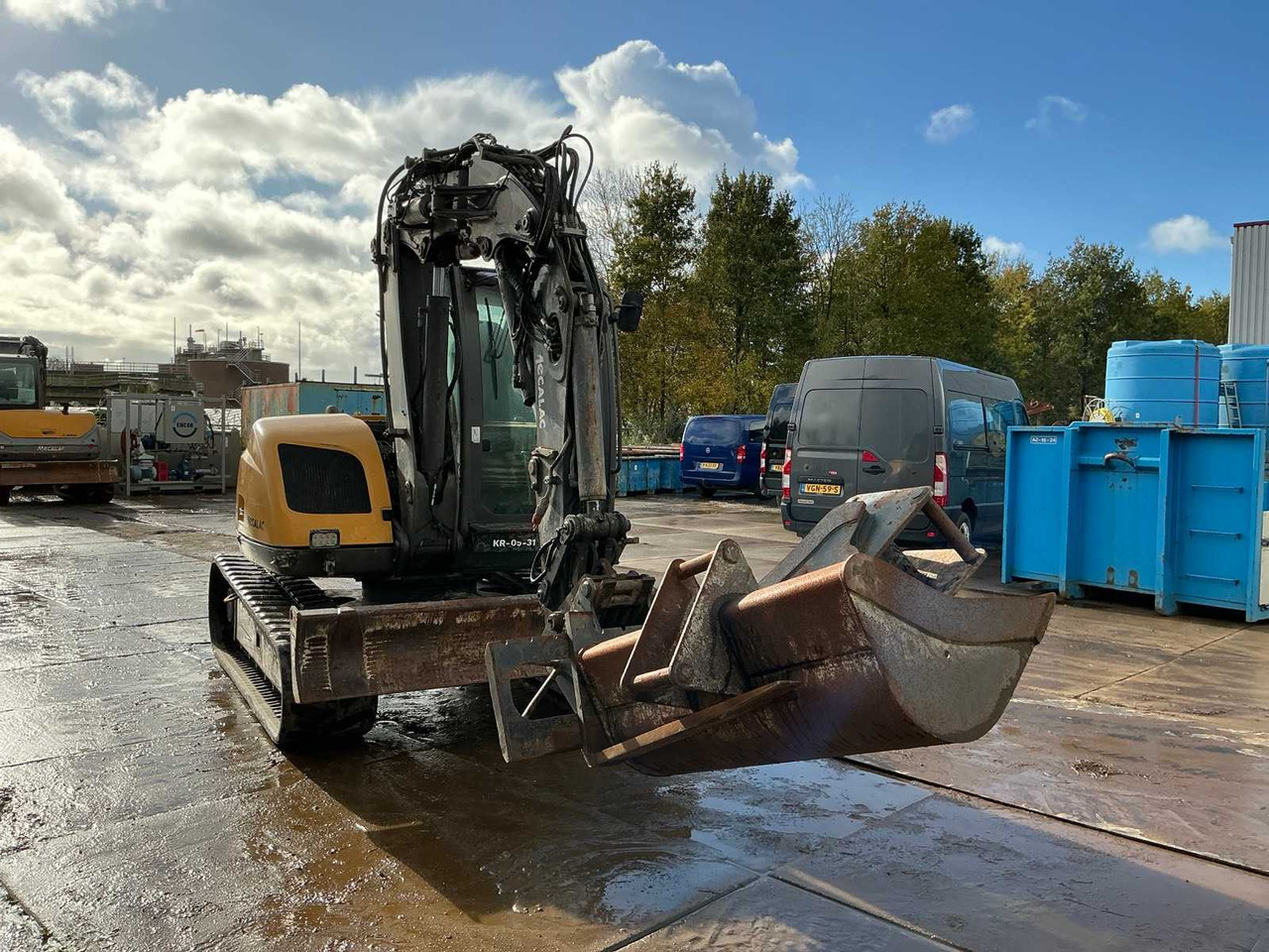 Mecalac 8MCR - Lintekskavaator: pilt 4 Mecalac 8MCR - Lintekskavaator: pilt 4