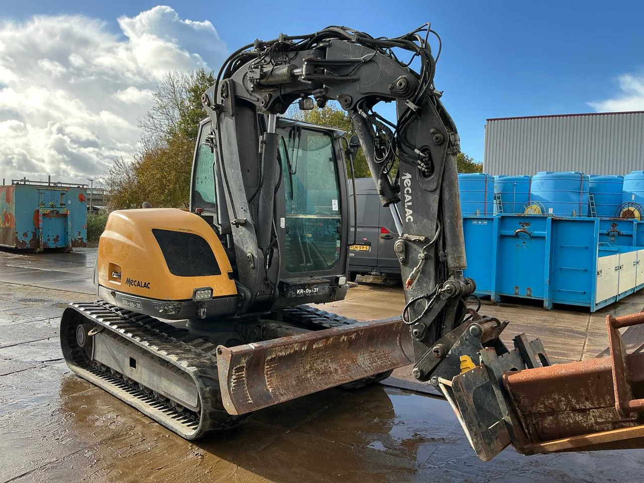 Mecalac 8MCR - Lintekskavaator: pilt 5 Mecalac 8MCR - Lintekskavaator: pilt 5