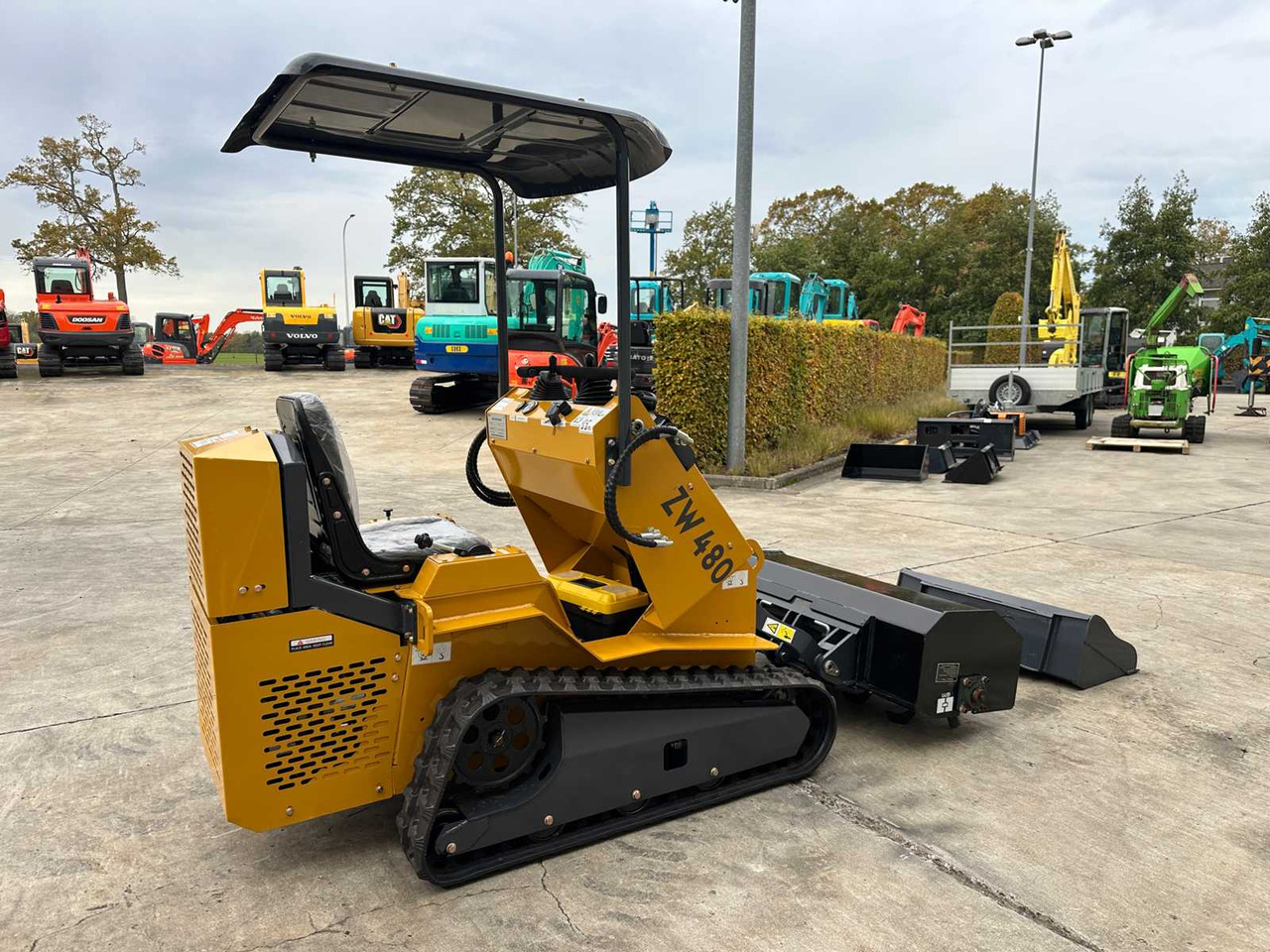 NEWRICK - 2025 - ZW480 - SKID STEER LOADER - Kompaktroomiklaadur: pilt 3 NEWRICK - 2025 - ZW480 - SKID STEER LOADER - Kompaktroomiklaadur: pilt 3