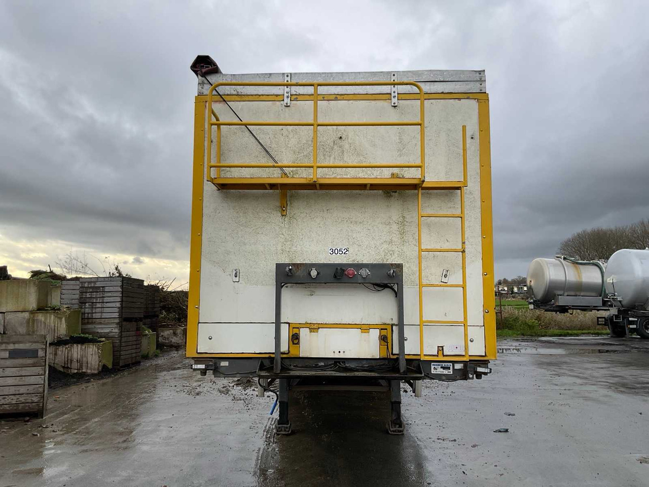 2001 HAPPY TRAILER SK40 HOPPER TRAILER - Poolhaagis: pilt 2 2001 HAPPY TRAILER SK40 HOPPER TRAILER - Poolhaagis: pilt 2